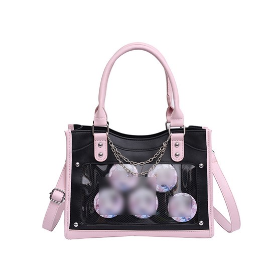 Lolita Pink Kawaii Itabag Shoulder Bag Anime Cosplay Bag(Only Bag)