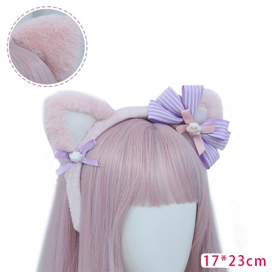 Lolita Cat Ear Hair Clip Hair Hoop Headband Cosplay