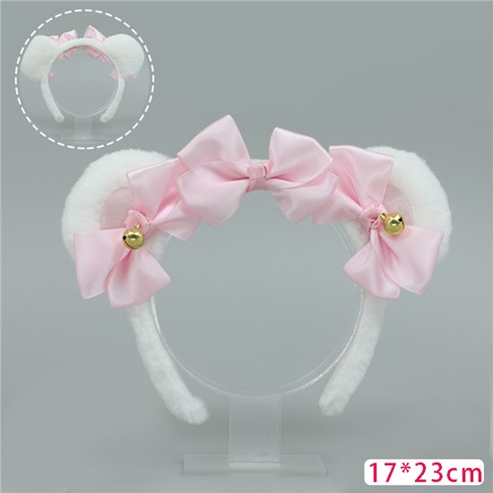 Lolita Bear Ear Hair Clip Hair Hoop Headband Cosplay