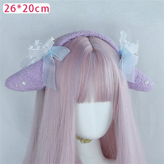 Lolita Ear Hair Clip Hair Hoop Headband Cosplay