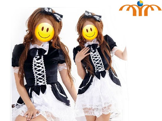 Lolita Maid Dress Costume Cosplay