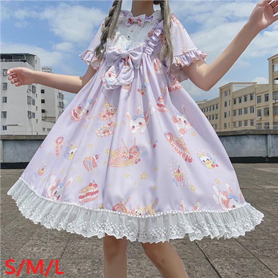 Japan Anime Cosplay Costume Sweet Lolita Dress