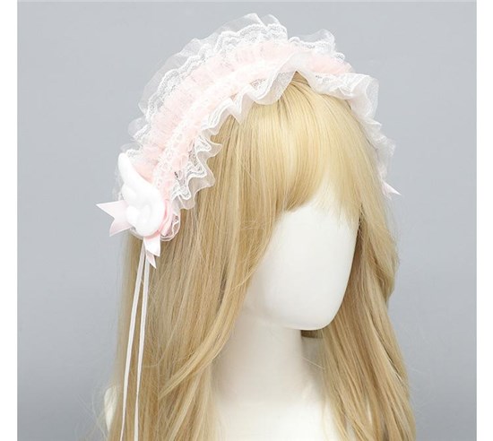 Cute Wing Hair Clip Hair Hoop Headband Lolita Cosplay Handmade Hair Accessory