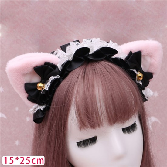 Cat Ear Hair Clip Hair Hoop Headband Lolita Cosplay