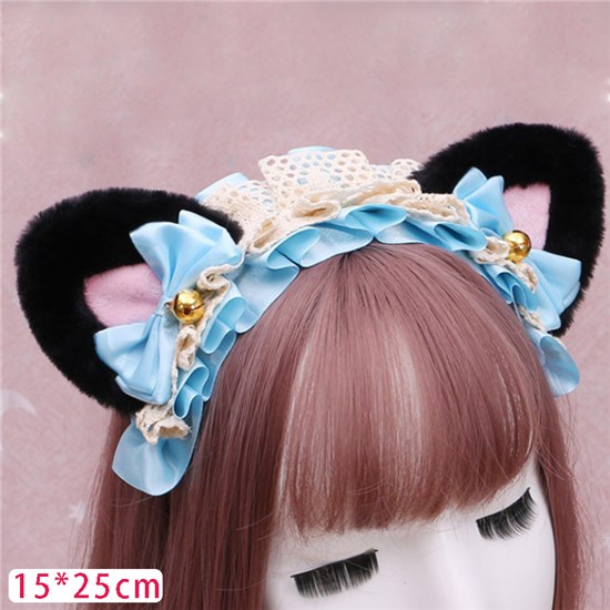 Cat Ear Hair Clip Hair Hoop Headband Lolita Cosplay