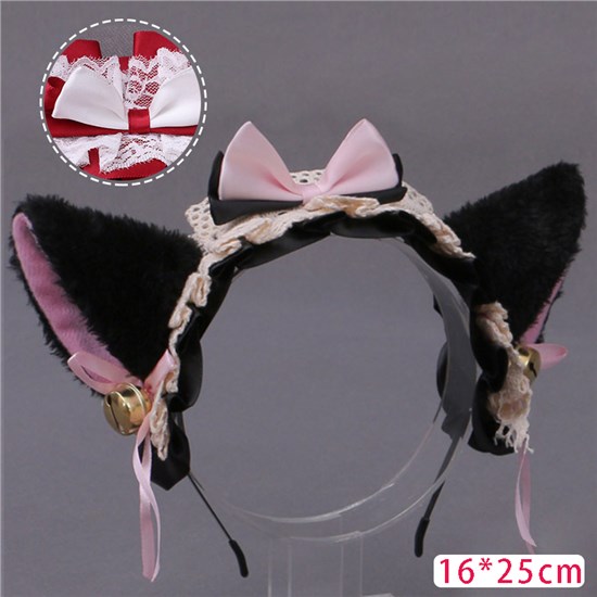 Cat Ear Hair Clip Hair Hoop Headband Lolita Cosplay