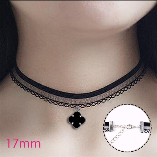 Lolita Black Lace Choker Necklace