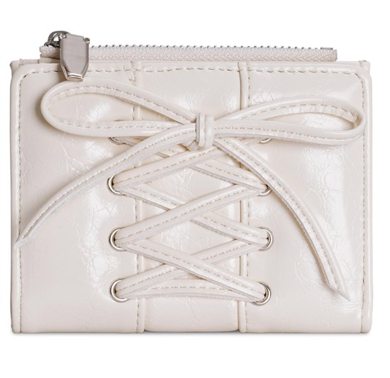 Lolita Women Wallet with Card Holder Short Purse PU Leather Wallet Simple Change Purse Lovely Bows Wallet Coin Purse