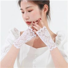 Lolita White Lace Gloves Gothic Gloves