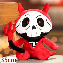 Gothic Skull Animals Stuffed Soft Plush Doll Animal Toy