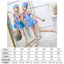 Girls Swimsuit Mermaid One Piece Bathing Suits Swimsuit