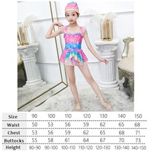 Girls Swimsuit Mermaid One Piece Bathing Suits Swimsuit