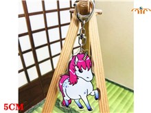 Anime Unicorn Acrylic Keychain