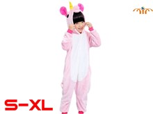  Children's Unicorn Kigurumi Onesie Cosplay Animal Jumpsuit Costume