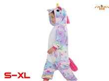 Unicorn Children’s Colorful Kigurumi Onesie Cosplay Animal Jumpsuit Costume