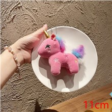 Unicorn Anime Plush Doll Soft Toy Keychain