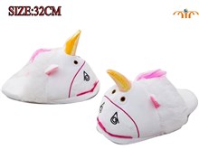 Anime Unicorn Plush Slipper