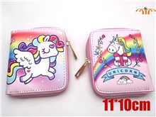 Anime Unicorn PU Leather Wallet
