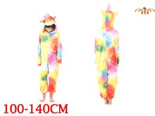 Unicorn Children's Kigurumi Onesie Cosplay Animal Jumpsuit Costume