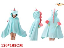 Anime Unicorn Hooded Blanket