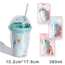 Unicorn Lovely Plastic Cup 
