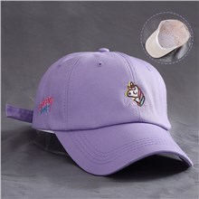 Unicorn Purple Baseball Cap