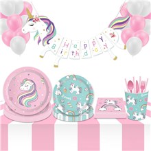 Unicorn Party Supplies,Unicorn Birthday Decorations