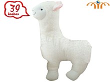 Animal Alpaca White Plush Doll