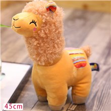 Soft Alpaca Llama Lamb Toy Stuffed Animal Cushion Plush Doll 