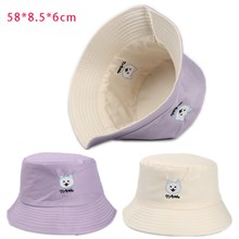 Cute Shiba Inu Purple Bucket Hat Beach Fisherman Hats Travel Fisherman Cap for Women Men