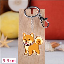 Shiba Inu Acrylic Keychain Puppy Keychain