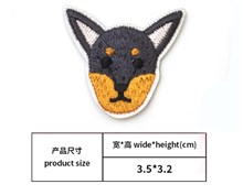 Doberman Pinscher Embroidered Patch For Clothes DIY Accessories