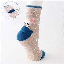 Chihuahua Womens Dog Socks Cute Animal Cotton Ankle Sock Funny Colorful Novelty Sox Women Gift