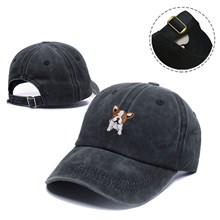 French Bulldog Cute Dog Mom Dog Dad Baseball Cap Vintage Washed Funny Hat