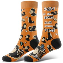Novelty Pomeranian Socks Funny Pet Dog Socks