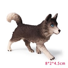 Siberian Husky Figure Toy Dog
