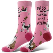 Novelty Husky Socks Funny Pet Dog Socks