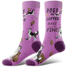 Novelty Husky Socks Funny Pet Dog Socks