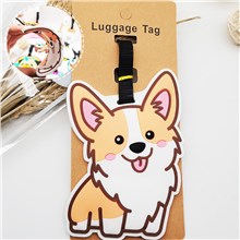 Corgi Luggage ID Tag for Suitcases on Vacations or Backpacks