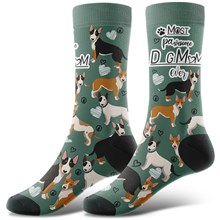 Novelty Bull Terrier Socks Funny Pet Dog Socks