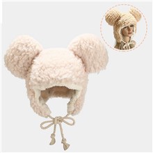 Cute Bear Plush Hat