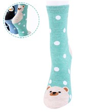 Womens Polar Bear Socks Cute Animal Cotton Ankle Sock Funny Colorful Novelty Sox Women Gift