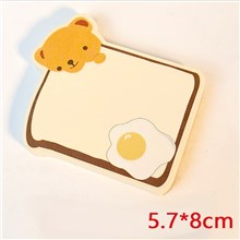 Cute Bear Sticky Notes Office Supplies