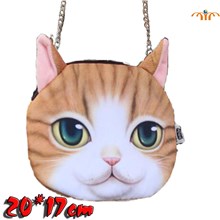 Animal Cat Shoulder Bag