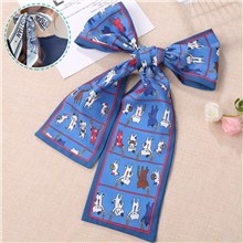 Cats Hair Band Hair Scarf Vintage Accessories for Women Girls