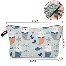 Cat Cosmetic Bag for Women,Waterproof Makeup Bags