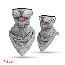 Cat Neck Gaiter Bandana Face Mask For Men Women