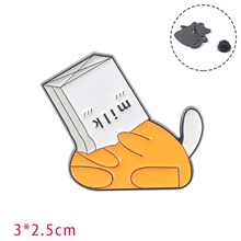 Cute Cartoon Animal Cat Enamel Pin Brooch