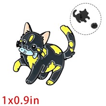 Cute Cartoon Cat Enamel Pin Animal Brooch Badge