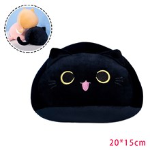 Cute Black Cat Animal Soft Plush Hugging Pillow Toy